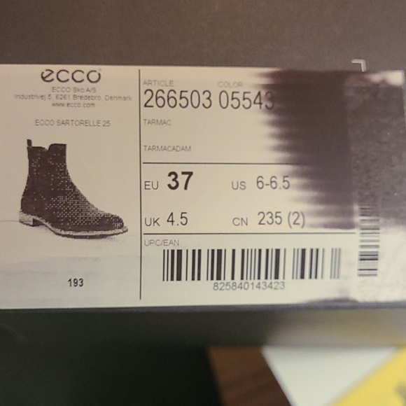 Ecco Chelsea Boot Grey - Picture 2 of 10